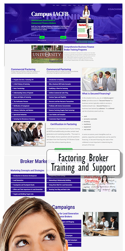 factoring,factoring broker training course,home business opportunity