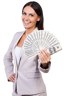 Female Factoring Broker with commission payment