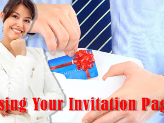 How to Use Your Website'sa Invitation Page