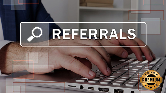 Factoring brokers set up a referral system