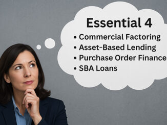 Broker learning about the essential four financing products.