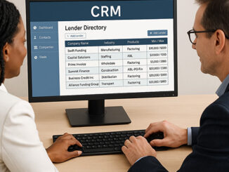 Factoring broker team building their own Lenders Directory