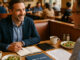 Factoring Broker having lunch with a ban lending officer