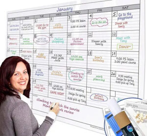 Dry-Erase Wall Calendar