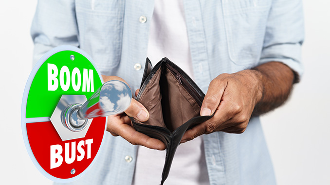 The current boom - bust economy