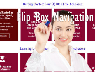 Flip Box Navigation