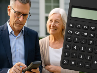 A Financial Calculator used by a mortgage note broker