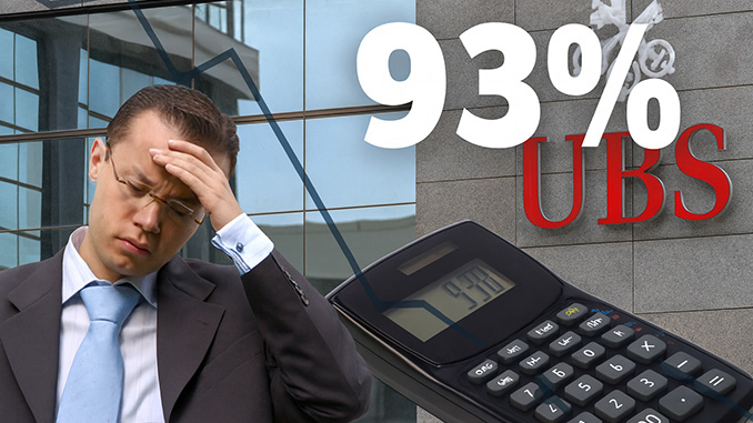 ubs 93 UBS calls recession at 93% for 2025