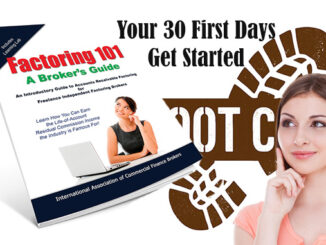 Factoring Broker First 30 Days Training
