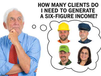 Clients required for a $100,000 income