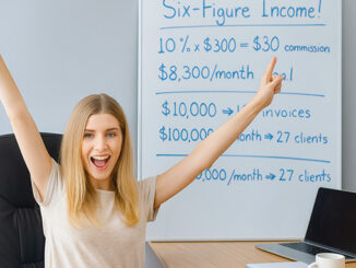 Factoring Broker Calculating her commissions