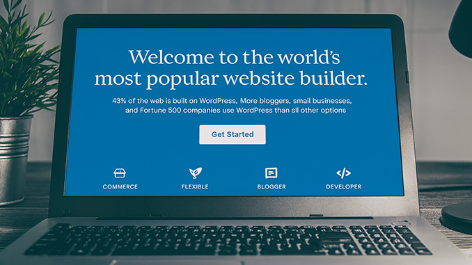 Factoring broker using Wordpress to platform his website.