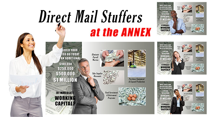 Direct Mail Stuffers at the Annex