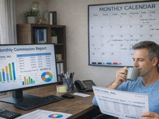 A PALs Broker checking his commissions