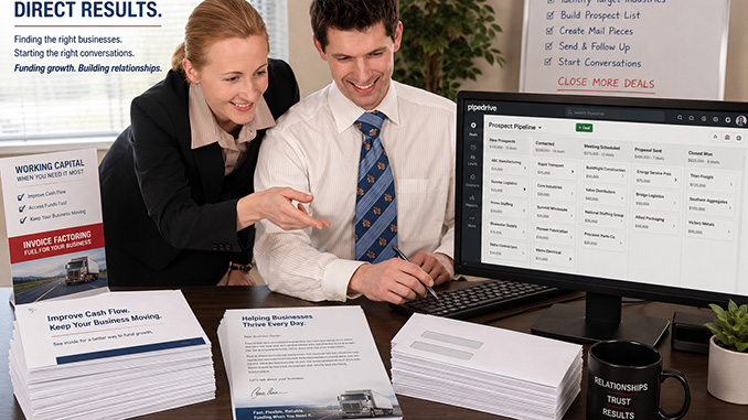 Factoring Brokers using direct mail