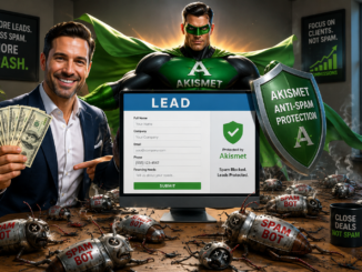 Factoring Broker using Askimet anti-spam plugin