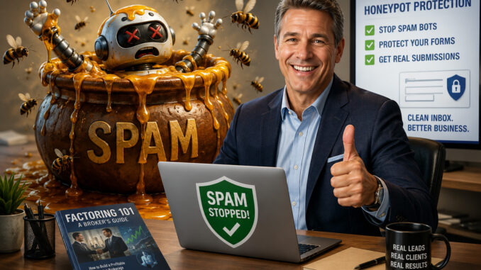 A Honeypot to eliminate spam on a website