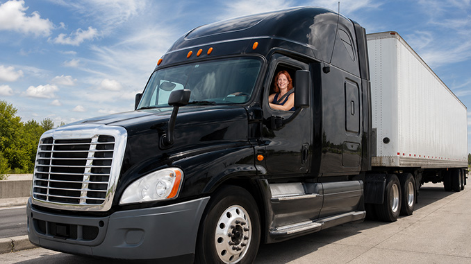 Female Truck Driver