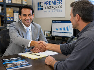 Factoring broker meets new client