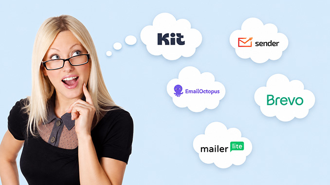 Girl deciding on a FREE email service