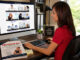 Woman viewing Learning Lab videos