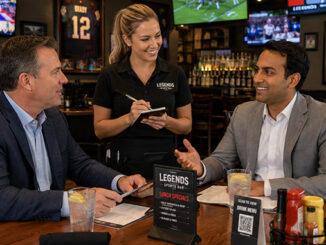a Factoring Broker meets a banker at a sports bar.