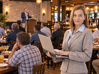Broker at an Association Meeting